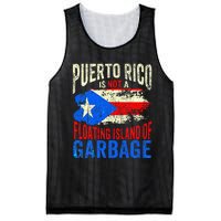 Puerto Rico Is Not A Floating Island Of Garbage Mesh Reversible Basketball Jersey Tank