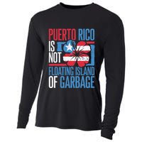Puerto Rico Is Not A Floating Island Of Garbage Cooling Performance Long Sleeve Crew