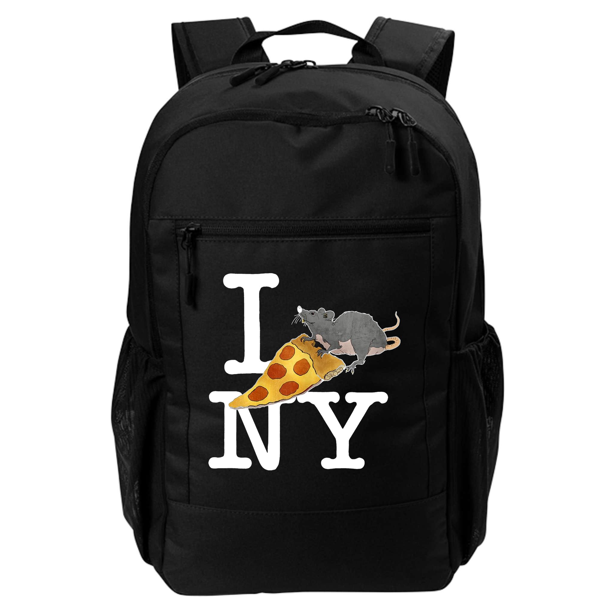 Pizza Rat I Loves New York Pizza Ironic Backpack