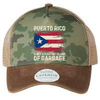 Puerto Rico Is Not A Floating Island Of Garbage Legacy Tie Dye Trucker Hat