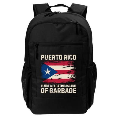 Puerto Rico Is Not A Floating Island Of Garbage Backpack