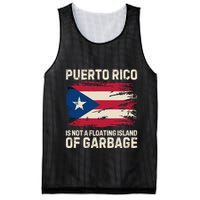 Puerto Rico Is Not A Floating Island Of Garbage Mesh Reversible Basketball Jersey Tank