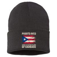Puerto Rico Is Not A Floating Island Of Garbage Sustainable Knit Beanie