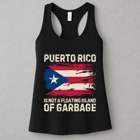 Puerto Rico Is Not A Floating Island Of Garbage Womens Tank Top