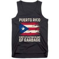 Puerto Rico Is Not A Floating Island Of Garbage Tank Top