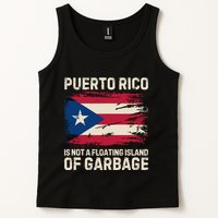 Puerto Rico Is Not A Floating Island Of Garbage Tank Top