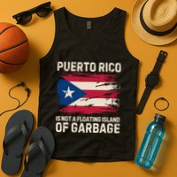 Puerto Rico Is Not A Floating Island Of Garbage Tank Top