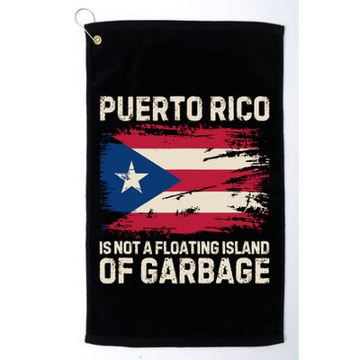 Puerto Rico Is Not A Floating Island Of Garbage Golf Towel