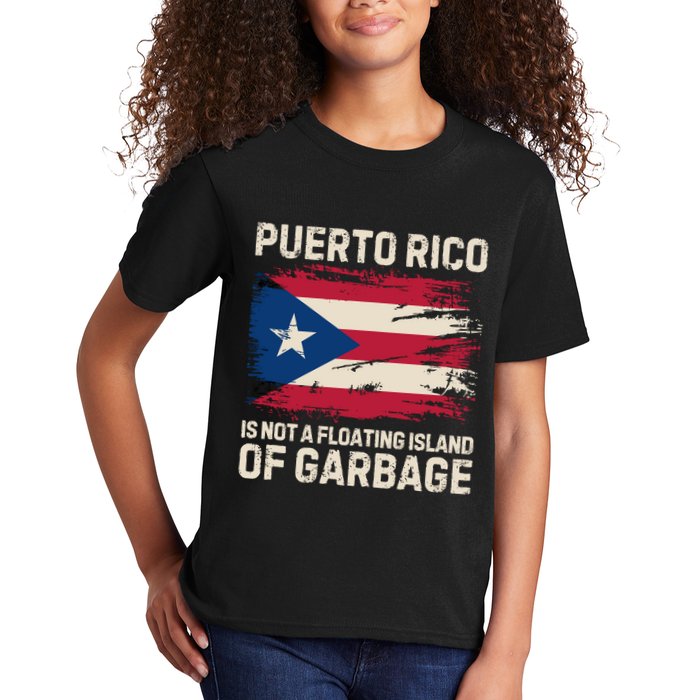 Puerto Rico Is Not A Floating Island Of Garbage Kids T-Shirt