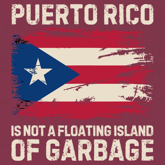 Puerto Rico Is Not A Floating Island Of Garbage 16oz Travel Tumbler
