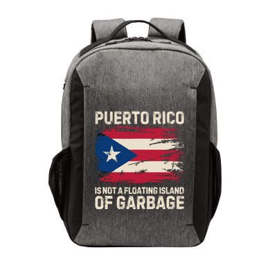 Puerto Rico Is Not A Floating Island Of Garbage Vector Backpack