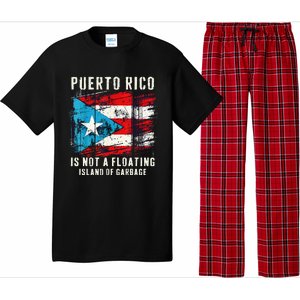 Puerto Rico Is Not A Floating Island Of Garbage Flag Pajama Set