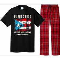 Puerto Rico Is Not A Floating Island Of Garbage Flag Pajama Set