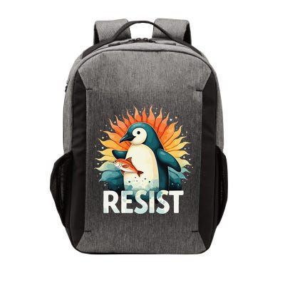 Penguin Resist Ice Cold And Unbothered March Vector Backpack