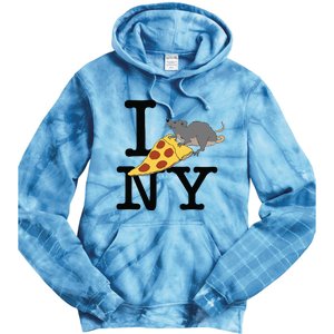 Pizza Rat Ironic Tie Dye Hoodie