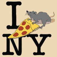 Pizza Rat Ironic Bag