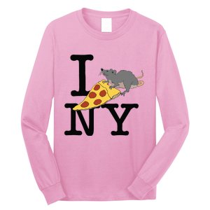 Pizza Rat Ironic Long Sleeve Shirt