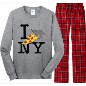 Pizza Rat Ironic Long Sleeve Pajama Set