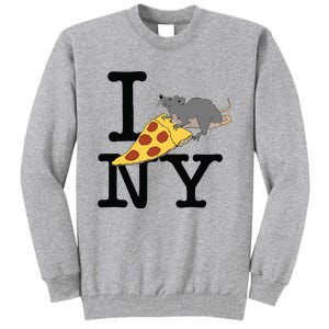 Pizza Rat Ironic Tall Sweatshirt