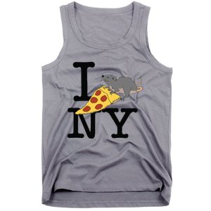 Pizza Rat Ironic Tank Top