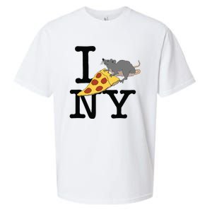 Pizza Rat Ironic Sueded Cloud Jersey T-Shirt