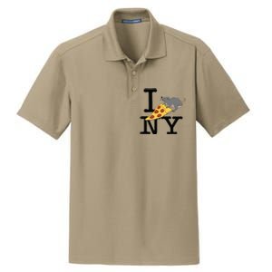 Pizza Rat Ironic Dry Zone Grid Polo