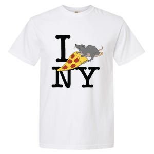 Pizza Rat Ironic Garment-Dyed Heavyweight T-Shirt