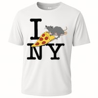 Pizza Rat Ironic Cooling Performance Crew T-Shirt