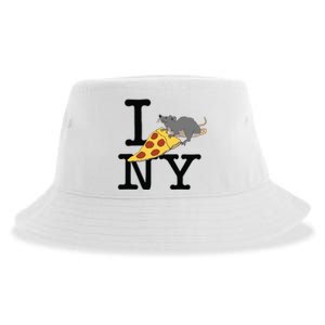 Pizza Rat Ironic Sustainable Bucket Hat