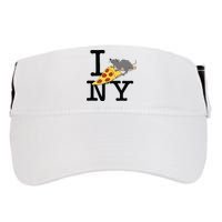 Pizza Rat Ironic Adult Drive Performance Visor