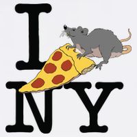 Pizza Rat Ironic Adult Drive Performance Visor