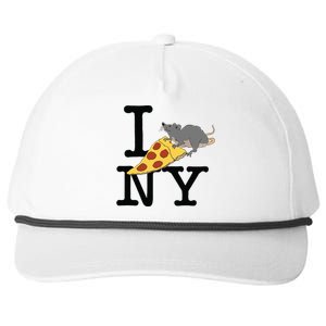 Pizza Rat Ironic Snapback Five-Panel Rope Hat