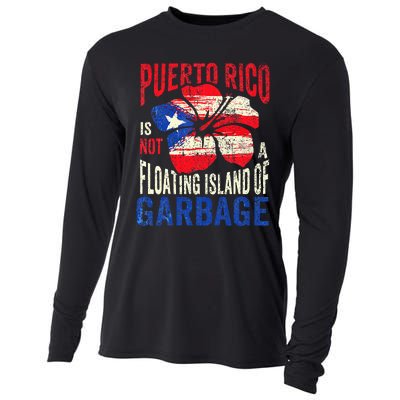 Puerto Rico Is Not A Floating Island Of Garbage Cooling Performance Long Sleeve Crew