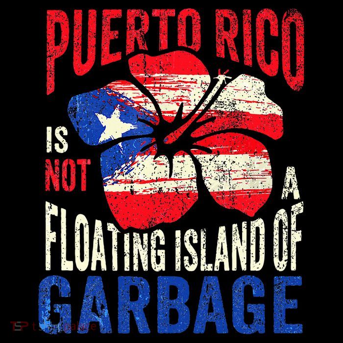 Puerto Rico Is Not A Floating Island Of Garbage Cooling Performance Long Sleeve Crew