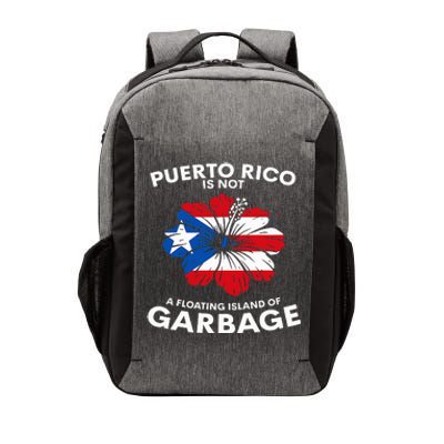 Puerto Rico Is Not A Floating Island Of Garbage Vector Backpack