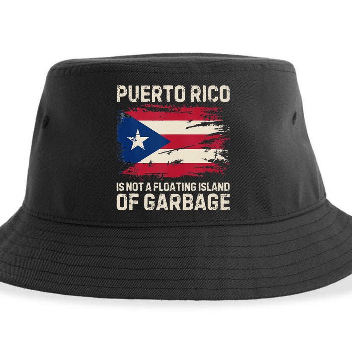 Puerto Rico Is Not A Floating Island Of Garbage Sustainable Bucket Hat