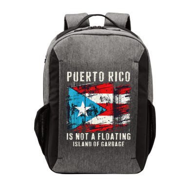 Puerto Rico Is Not A Floating Island Of Garbage Flag Vector Backpack