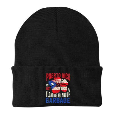Puerto Rico Is Not A Floating Island Of Garbage Gift Knit Cap Winter Beanie