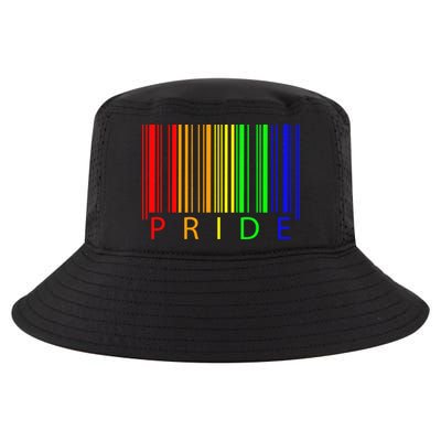 Pride Barcode LGBTQ Cool Comfort Performance Bucket Hat