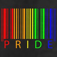 Pride Barcode LGBTQ 7 Panel Mesh Trucker Snapback Hat