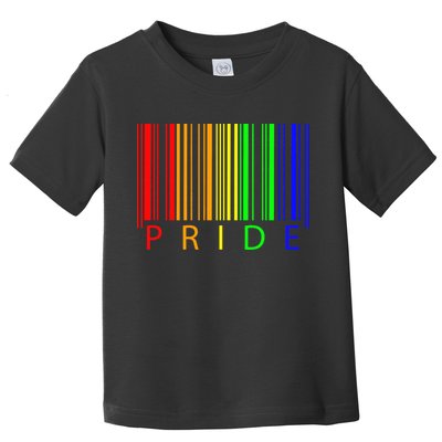 Pride Barcode LGBTQ Toddler T-Shirt