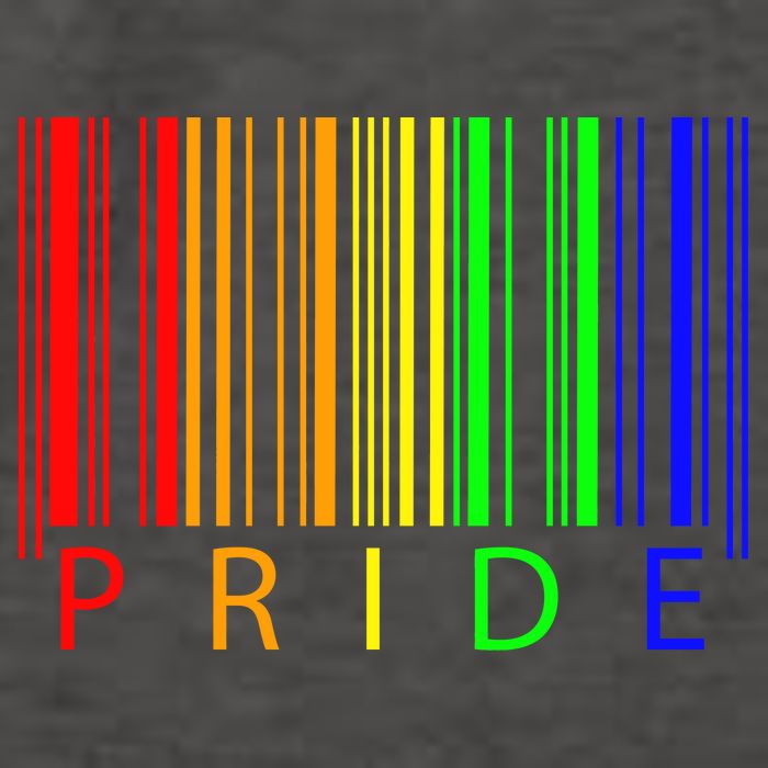 Pride Barcode LGBTQ Vector Backpack