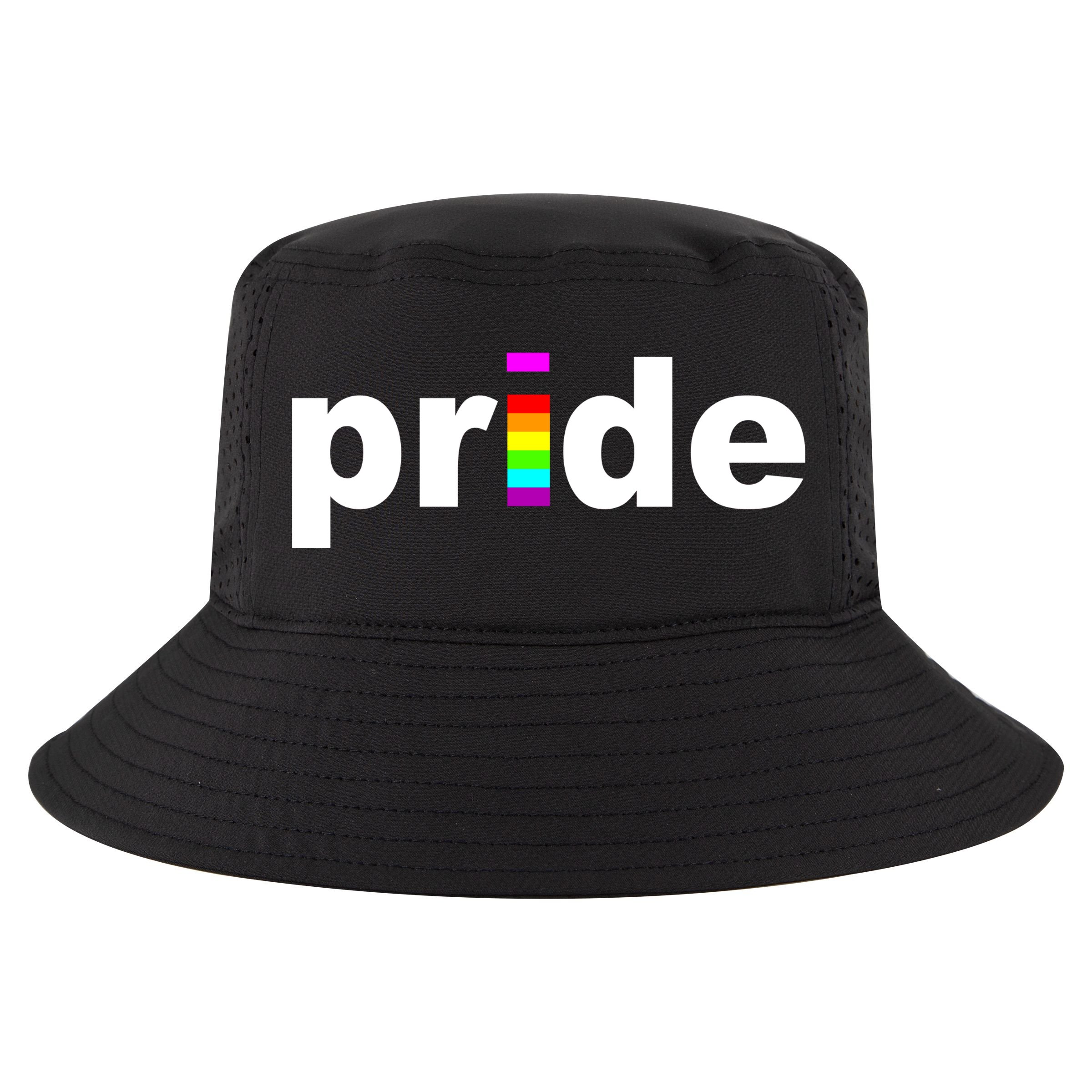Pride Logo Gay Pride Cool Comfort Performance Bucket Hat
