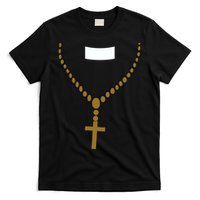 Priest Costume Cross Religion T-Shirt