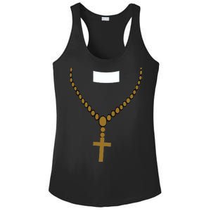 Priest Costume Cross Religion Ladies PosiCharge Competitor Racerback Tank