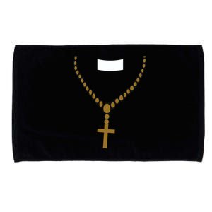 Priest Costume Cross Religion Microfiber Hand Towel