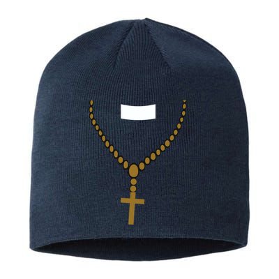 Priest Costume Cross Religion Sustainable Beanie