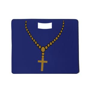 Priest Costume Cross Religion Mousepad