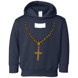 Priest Costume Cross Religion Toddler Hoodie