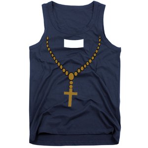 Priest Costume Cross Religion Tank Top